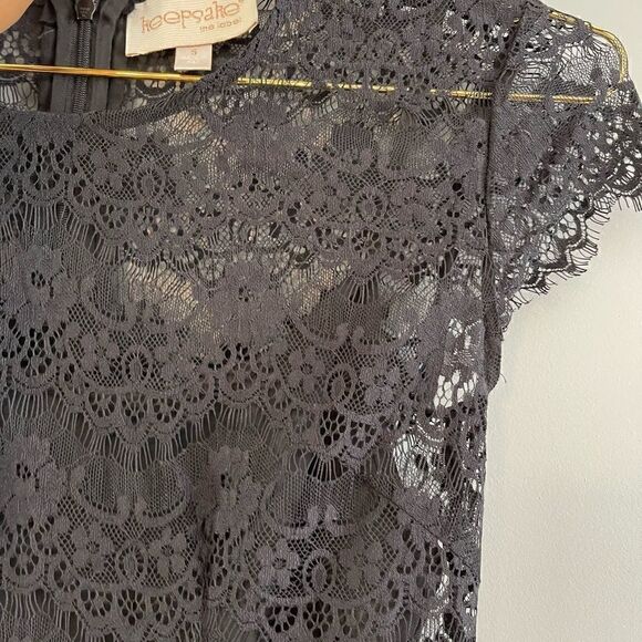Keepsake the Label Lace Overlay Cap Sleeve Mini Dress || SZ S || Black - Picture 10 of 15